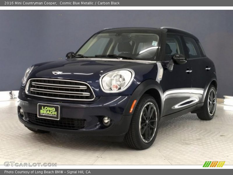 Cosmic Blue Metallic / Carbon Black 2016 Mini Countryman Cooper