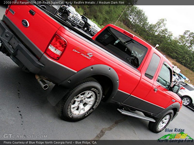 Redfire Metallic / Medium Dark Flint 2009 Ford Ranger FX4 Off-Road SuperCab 4x4