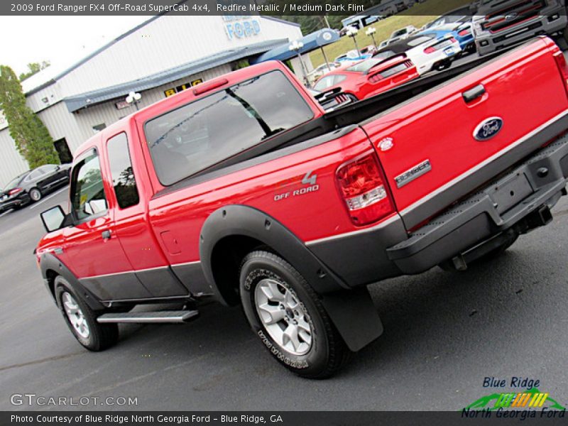 Redfire Metallic / Medium Dark Flint 2009 Ford Ranger FX4 Off-Road SuperCab 4x4