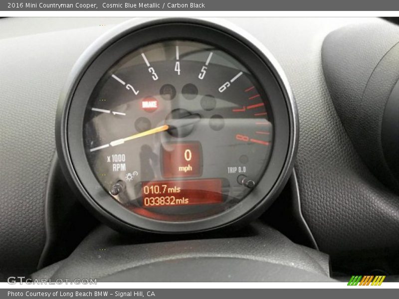 Cosmic Blue Metallic / Carbon Black 2016 Mini Countryman Cooper