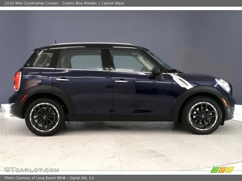 Cosmic Blue Metallic / Carbon Black 2016 Mini Countryman Cooper