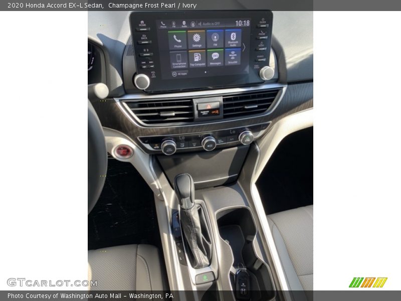 Champagne Frost Pearl / Ivory 2020 Honda Accord EX-L Sedan