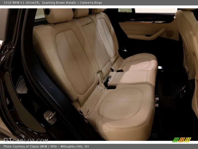 Sparkling Brown Metallic / Canberra Beige 2016 BMW X1 xDrive28i