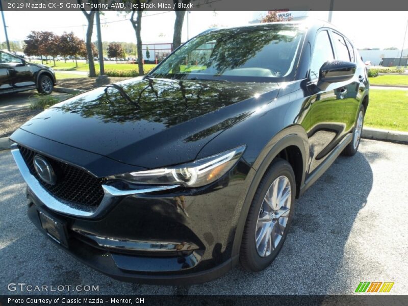 Jet Black Mica / Black 2019 Mazda CX-5 Grand Touring AWD