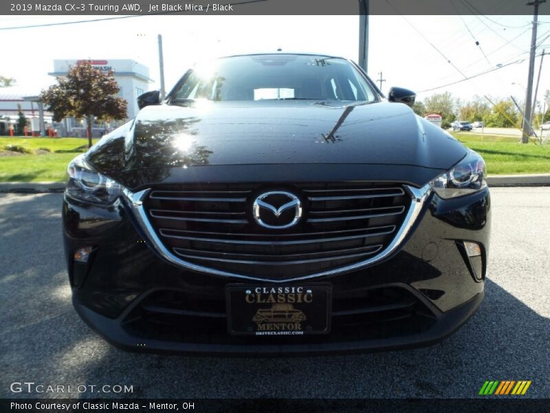 Jet Black Mica / Black 2019 Mazda CX-3 Touring AWD