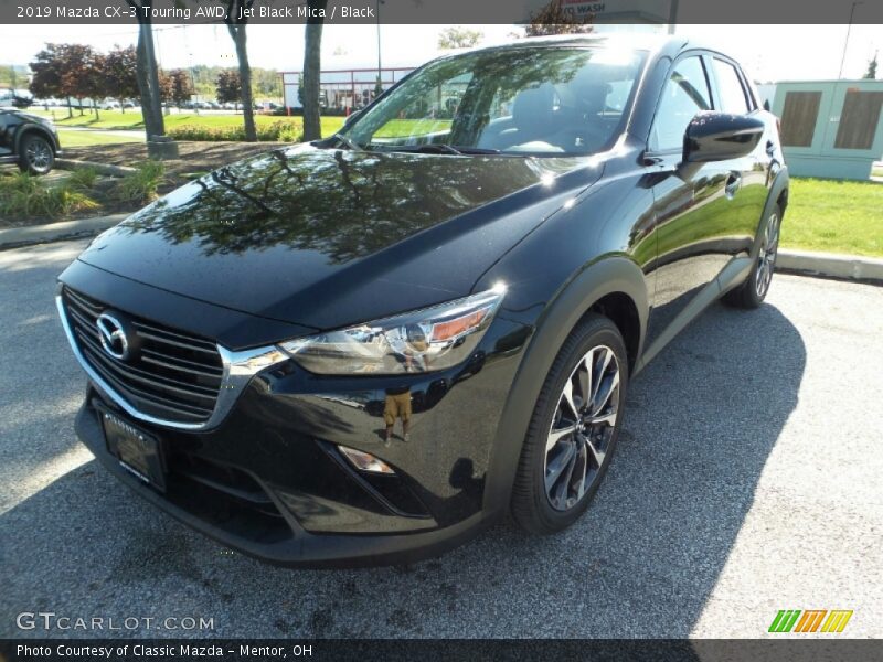 Jet Black Mica / Black 2019 Mazda CX-3 Touring AWD