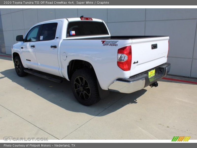 Super White / Graphite 2020 Toyota Tundra TSS Off Road CrewMax 4x4