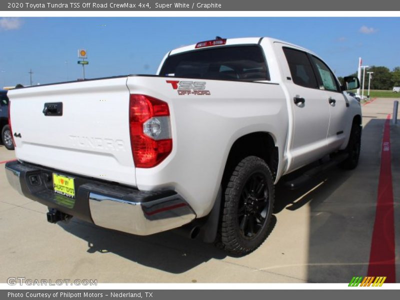 Super White / Graphite 2020 Toyota Tundra TSS Off Road CrewMax 4x4