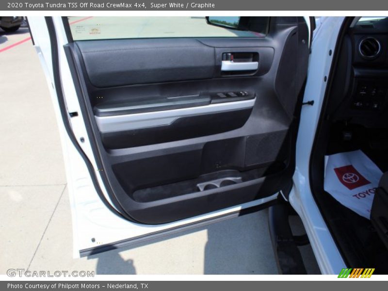 Super White / Graphite 2020 Toyota Tundra TSS Off Road CrewMax 4x4