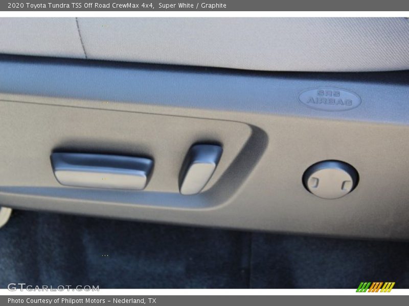 Super White / Graphite 2020 Toyota Tundra TSS Off Road CrewMax 4x4