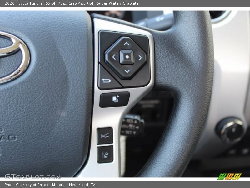 Super White / Graphite 2020 Toyota Tundra TSS Off Road CrewMax 4x4
