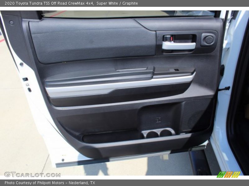 Super White / Graphite 2020 Toyota Tundra TSS Off Road CrewMax 4x4