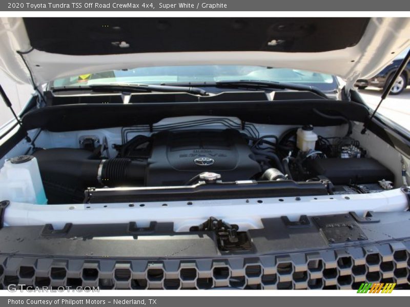 Super White / Graphite 2020 Toyota Tundra TSS Off Road CrewMax 4x4