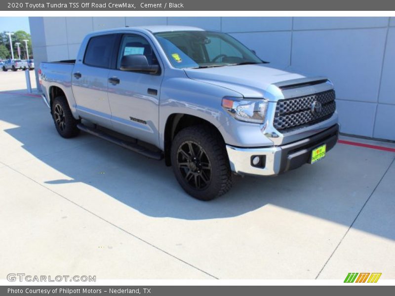 Cement / Black 2020 Toyota Tundra TSS Off Road CrewMax