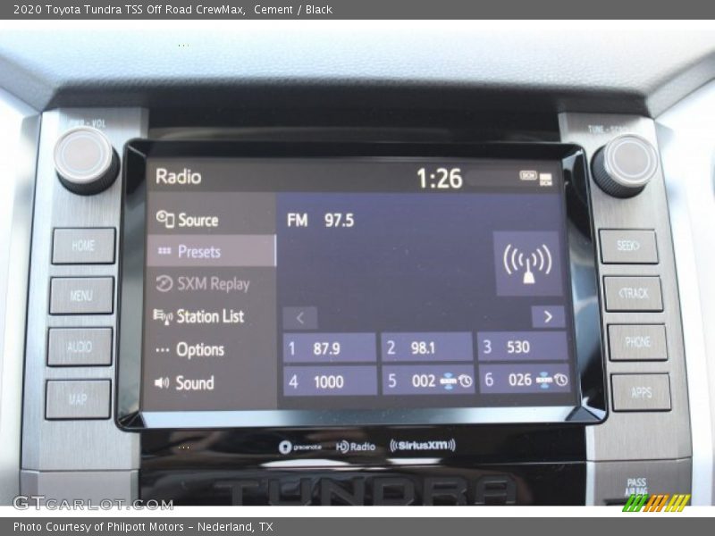 Cement / Black 2020 Toyota Tundra TSS Off Road CrewMax