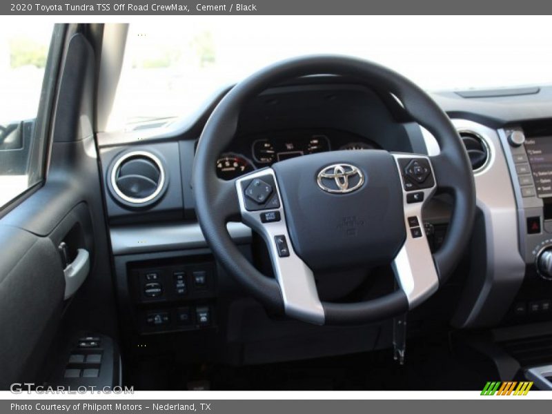 Cement / Black 2020 Toyota Tundra TSS Off Road CrewMax