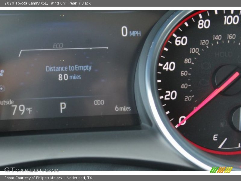 Wind Chill Pearl / Black 2020 Toyota Camry XSE