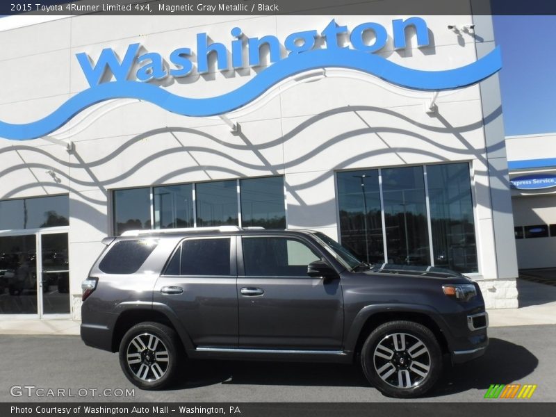 Magnetic Gray Metallic / Black 2015 Toyota 4Runner Limited 4x4