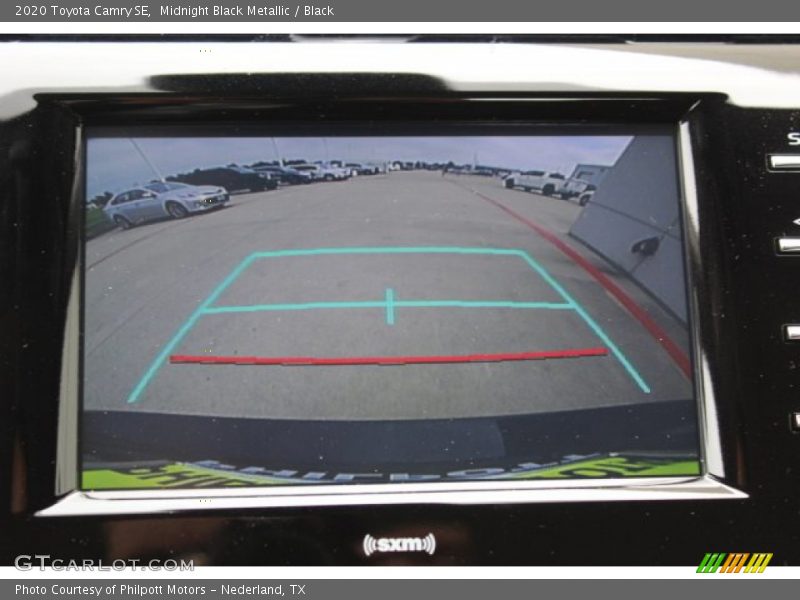 Midnight Black Metallic / Black 2020 Toyota Camry SE
