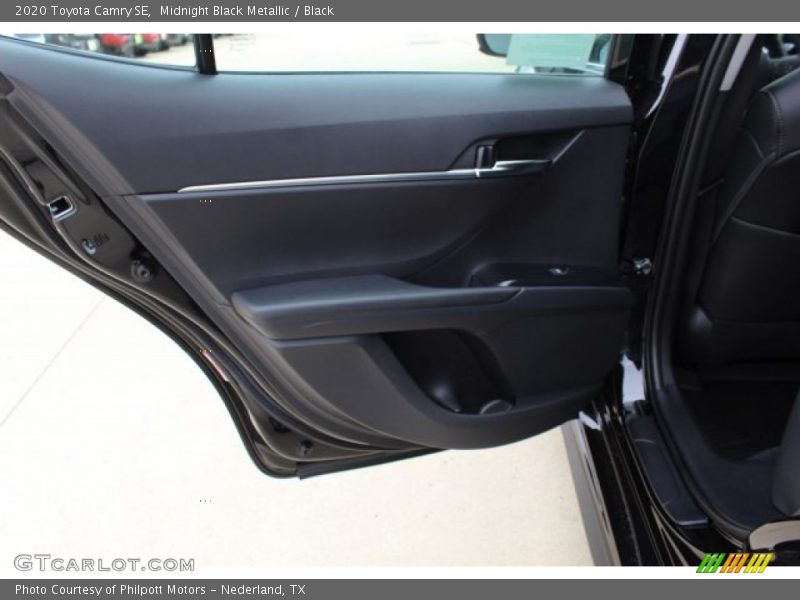 Midnight Black Metallic / Black 2020 Toyota Camry SE