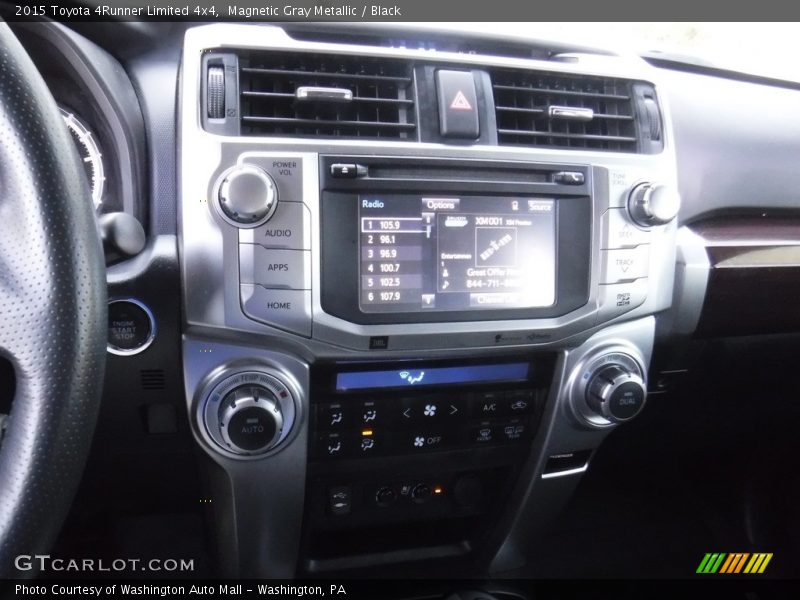 Magnetic Gray Metallic / Black 2015 Toyota 4Runner Limited 4x4