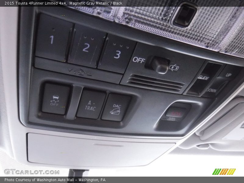 Magnetic Gray Metallic / Black 2015 Toyota 4Runner Limited 4x4