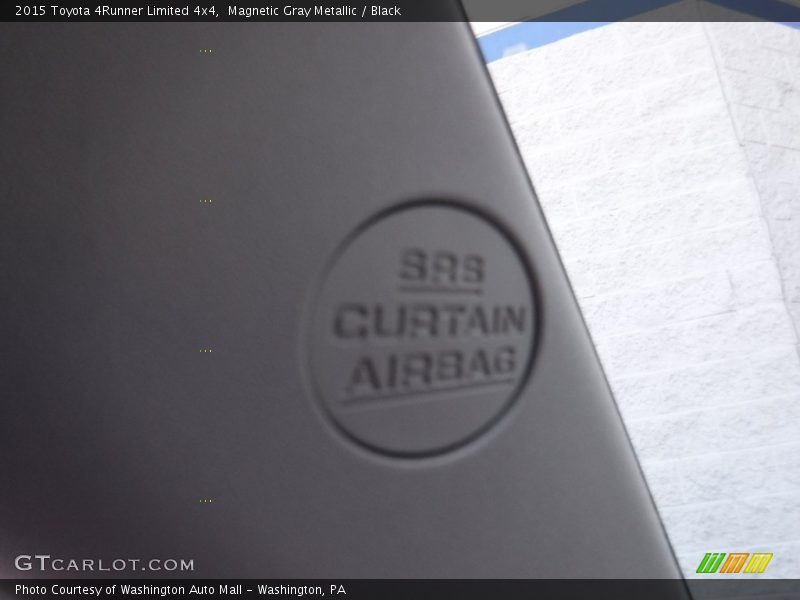 Magnetic Gray Metallic / Black 2015 Toyota 4Runner Limited 4x4