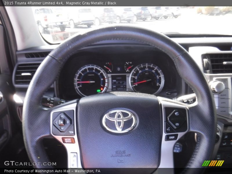 Magnetic Gray Metallic / Black 2015 Toyota 4Runner Limited 4x4