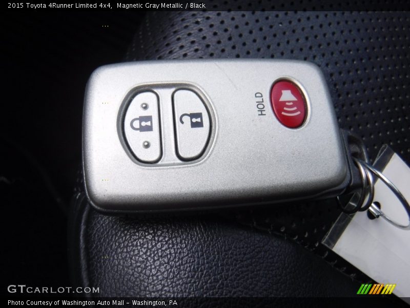 Magnetic Gray Metallic / Black 2015 Toyota 4Runner Limited 4x4