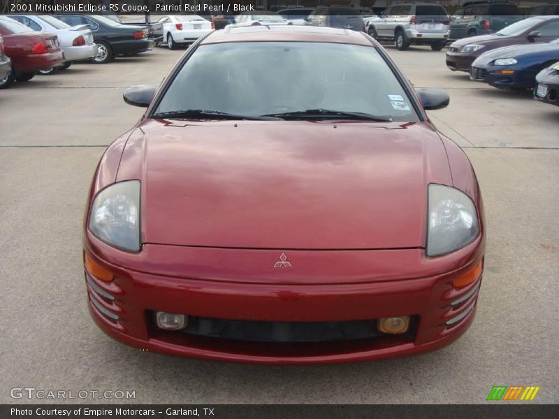 Patriot Red Pearl / Black 2001 Mitsubishi Eclipse RS Coupe