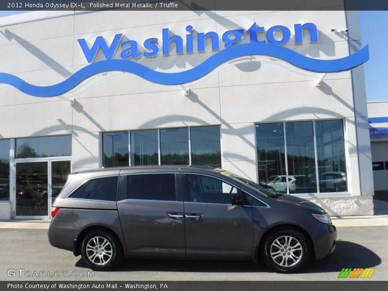 Polished Metal Metallic / Truffle 2012 Honda Odyssey EX-L