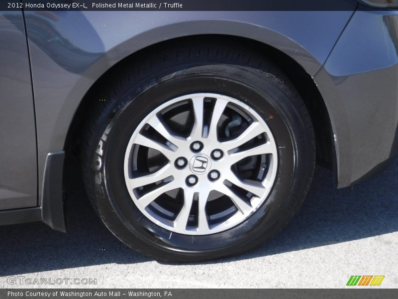 Polished Metal Metallic / Truffle 2012 Honda Odyssey EX-L