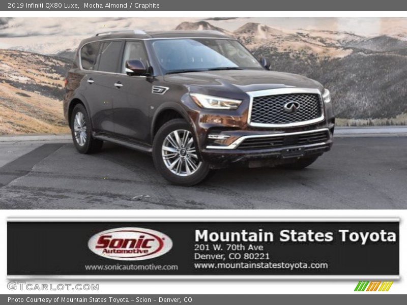 Mocha Almond / Graphite 2019 Infiniti QX80 Luxe