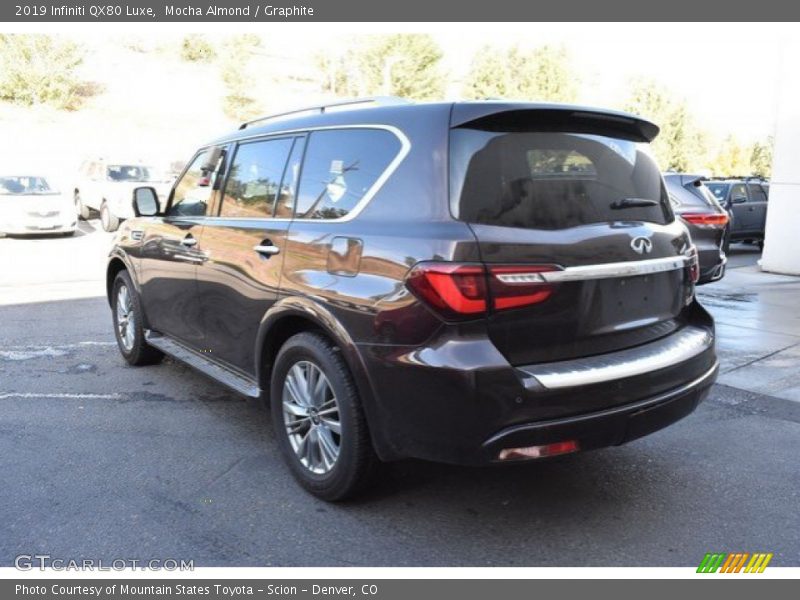 Mocha Almond / Graphite 2019 Infiniti QX80 Luxe