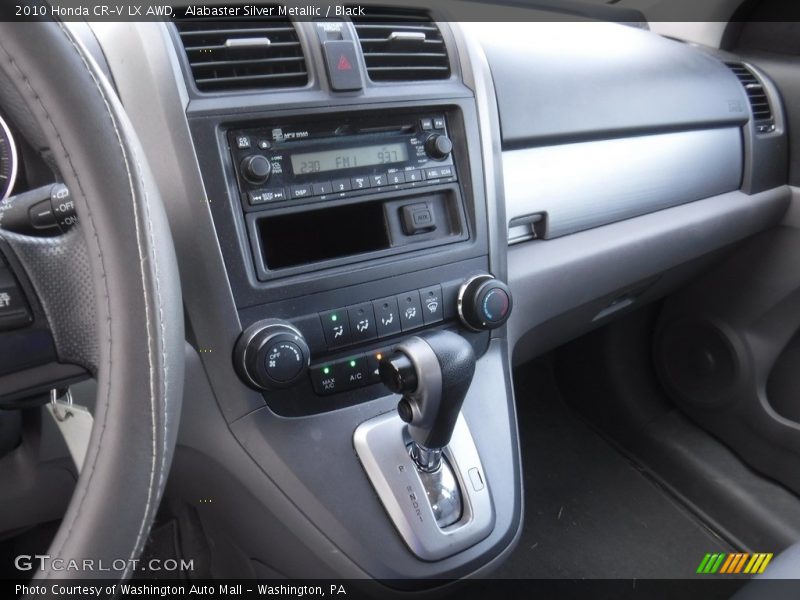 Alabaster Silver Metallic / Black 2010 Honda CR-V LX AWD