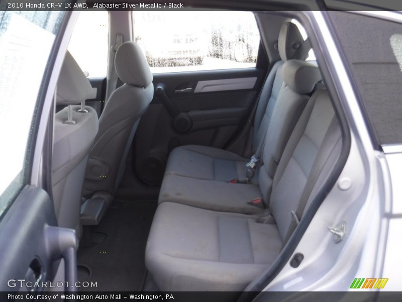 Alabaster Silver Metallic / Black 2010 Honda CR-V LX AWD