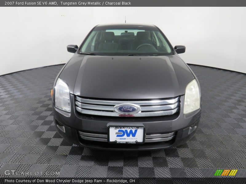 Tungsten Grey Metallic / Charcoal Black 2007 Ford Fusion SE V6 AWD