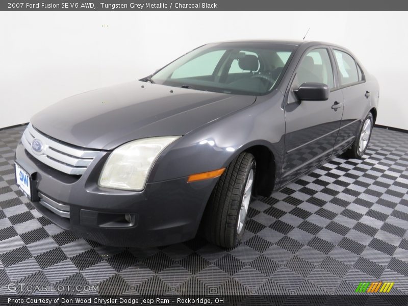 Tungsten Grey Metallic / Charcoal Black 2007 Ford Fusion SE V6 AWD