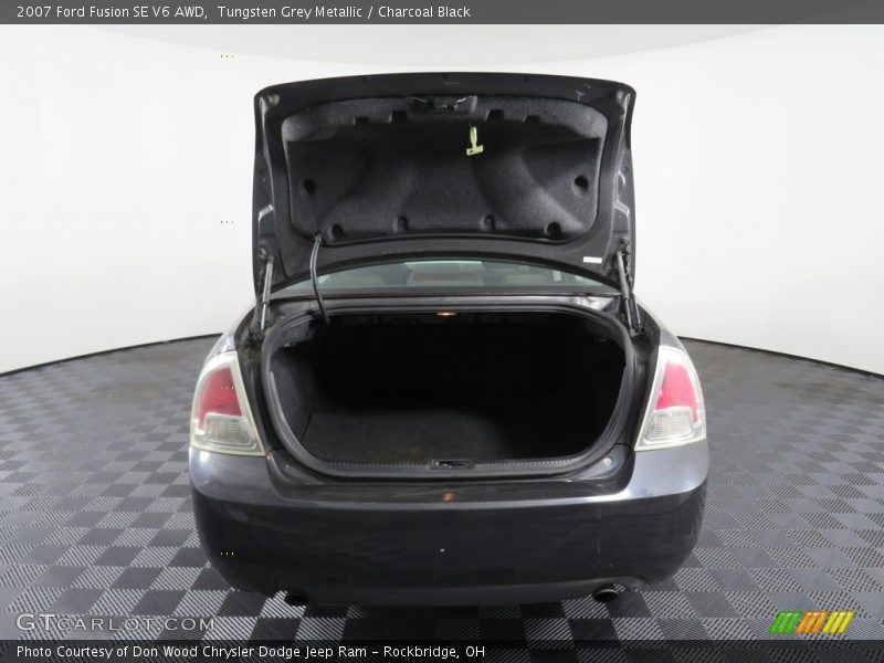 Tungsten Grey Metallic / Charcoal Black 2007 Ford Fusion SE V6 AWD