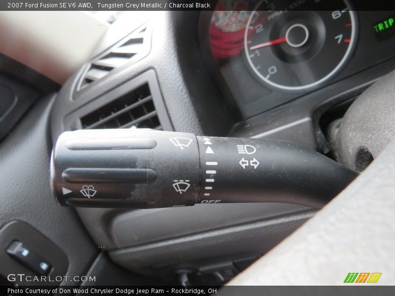 Tungsten Grey Metallic / Charcoal Black 2007 Ford Fusion SE V6 AWD