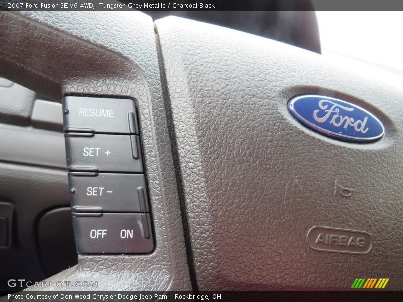 Tungsten Grey Metallic / Charcoal Black 2007 Ford Fusion SE V6 AWD