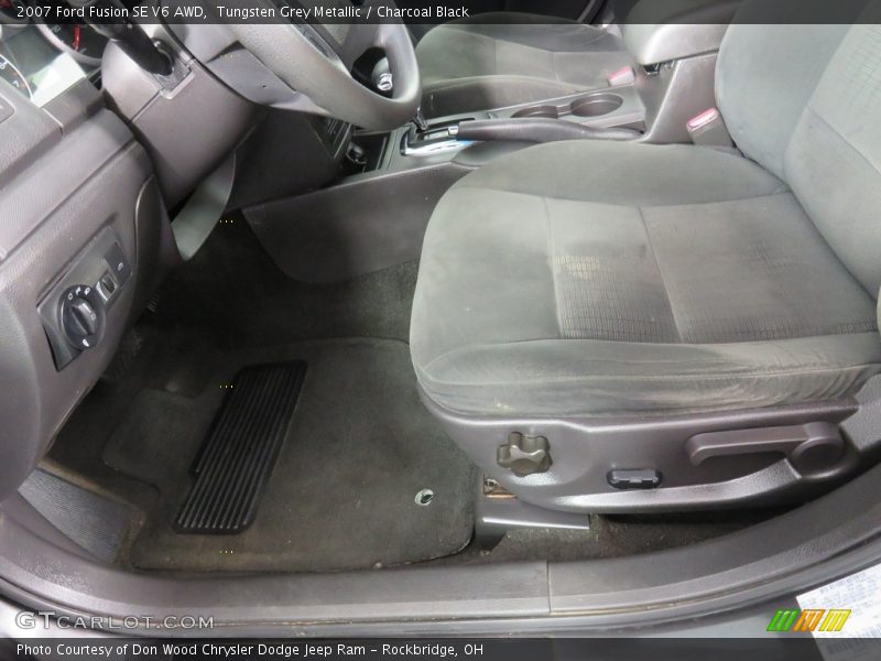 Tungsten Grey Metallic / Charcoal Black 2007 Ford Fusion SE V6 AWD