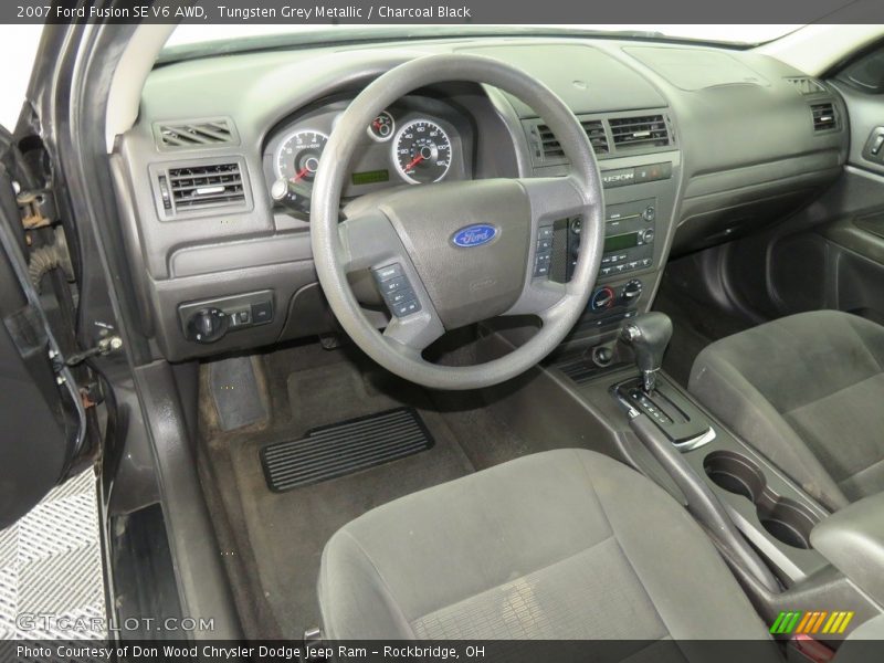 Tungsten Grey Metallic / Charcoal Black 2007 Ford Fusion SE V6 AWD