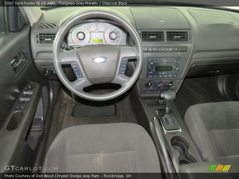 Tungsten Grey Metallic / Charcoal Black 2007 Ford Fusion SE V6 AWD
