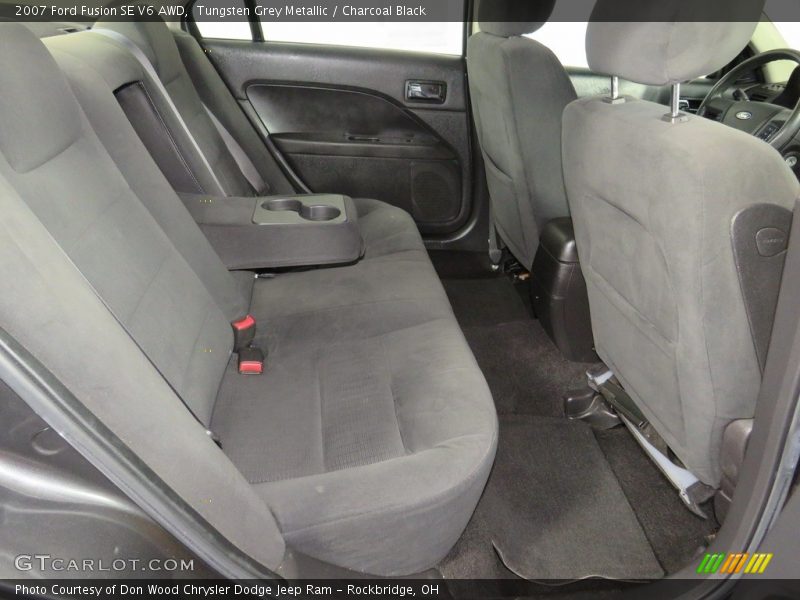 Tungsten Grey Metallic / Charcoal Black 2007 Ford Fusion SE V6 AWD