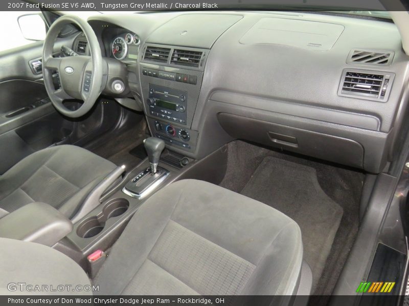 Tungsten Grey Metallic / Charcoal Black 2007 Ford Fusion SE V6 AWD