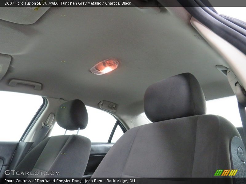 Tungsten Grey Metallic / Charcoal Black 2007 Ford Fusion SE V6 AWD