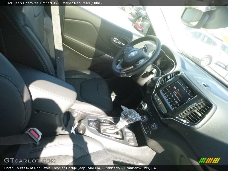 Velvet Red Pearl / Black 2020 Jeep Cherokee Limited 4x4