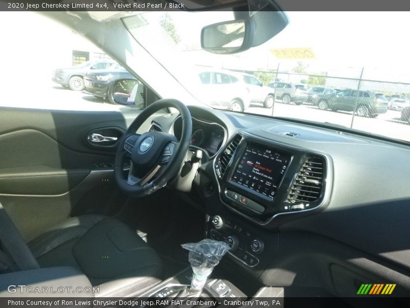 Velvet Red Pearl / Black 2020 Jeep Cherokee Limited 4x4
