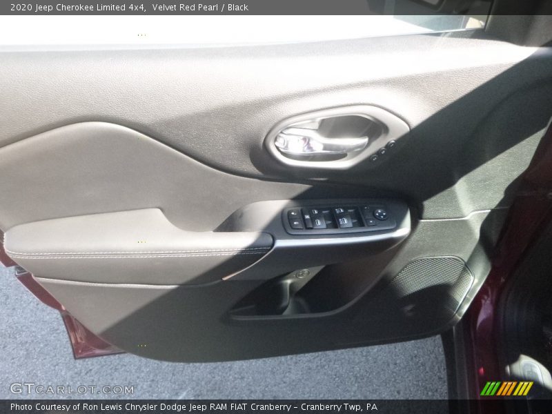 Velvet Red Pearl / Black 2020 Jeep Cherokee Limited 4x4